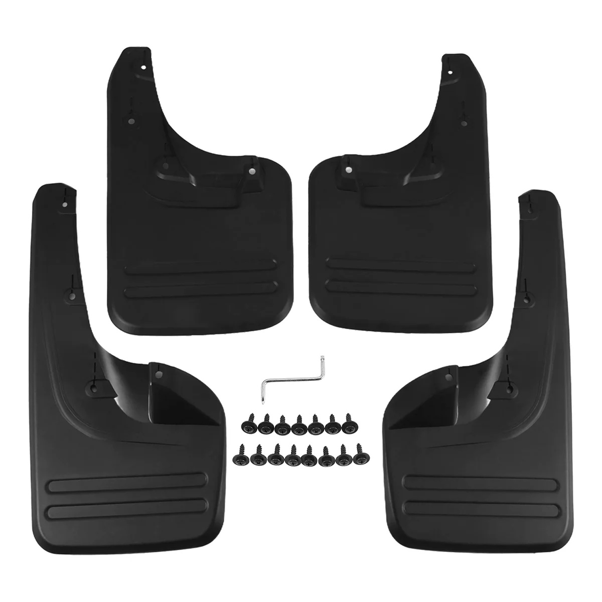 

4Pcs Mud Flaps Mudguards Splash Guards Fender for Toyota Hilux Vigo 2005-2014 76625-0K030