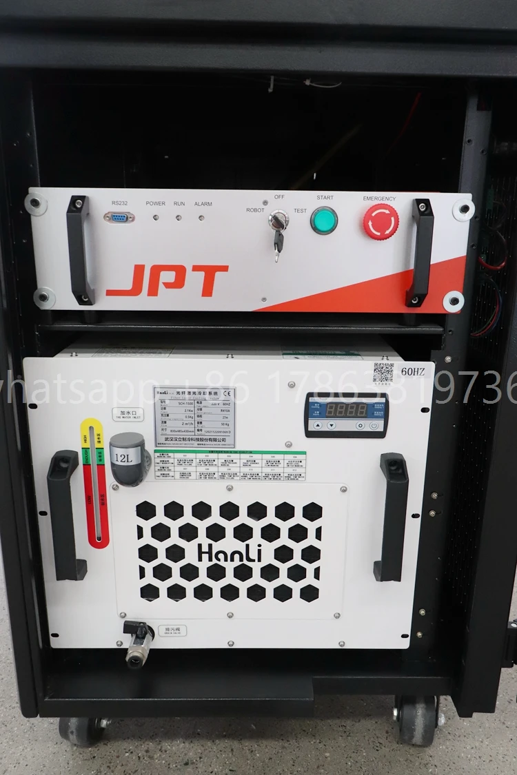 2000W JPT Rust Remover Metal Surface Car Dust Paint Removal Lazer Cleaner Laser Cleaning Machine