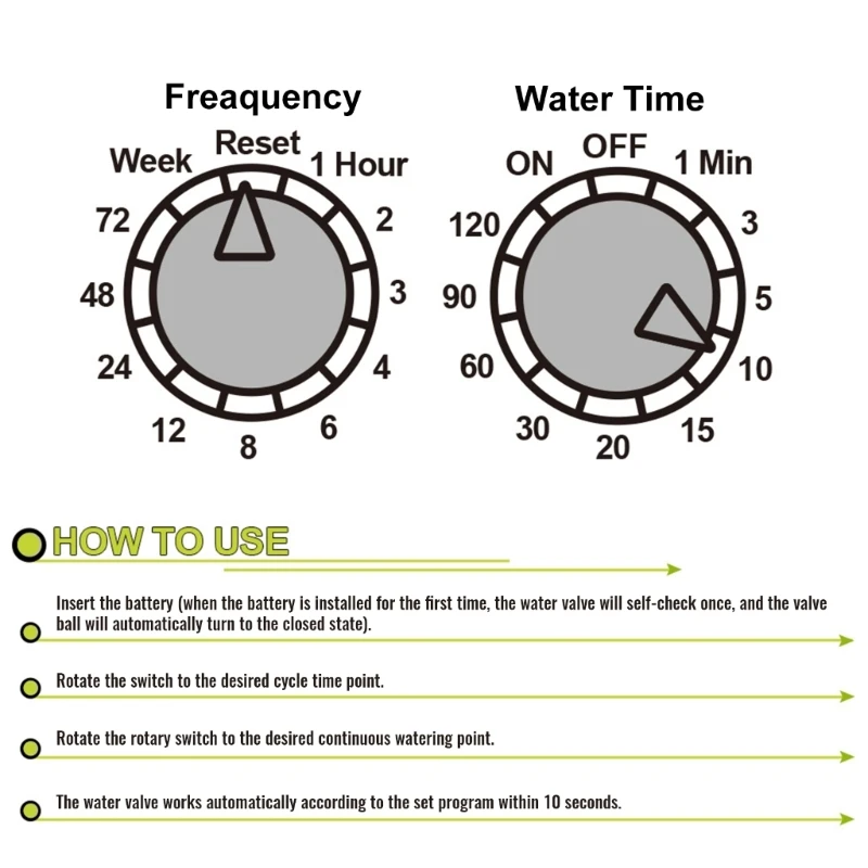 

Irrigation Controller Indoor/Outdoor Sprinkler Controller With Timing Function Dropship