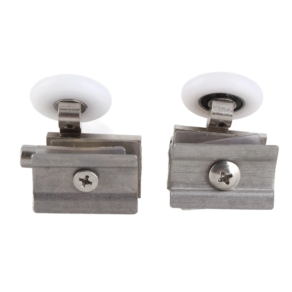Silence Copper Door Rollers Easy Install Anti-Collision Pad Sliding Door Wheels Glass Door Rollers Curved Glass Doors