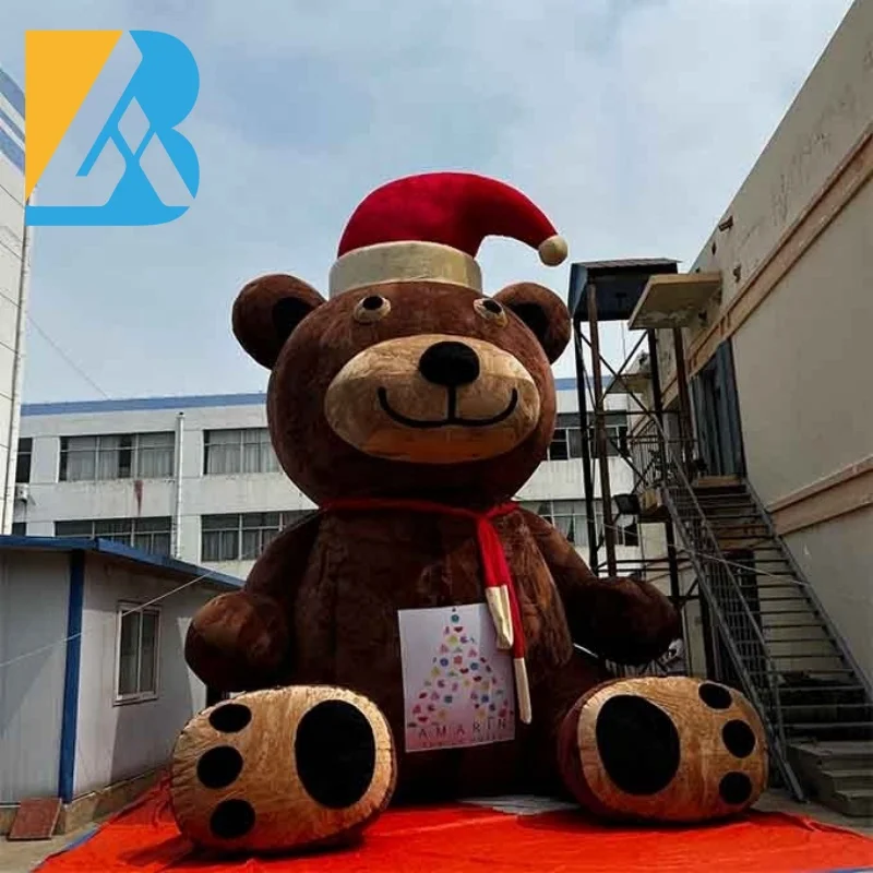 Personalized Outdoor Decorative Huge Inflatable Stuffed Bear for Event Party Planning Toys