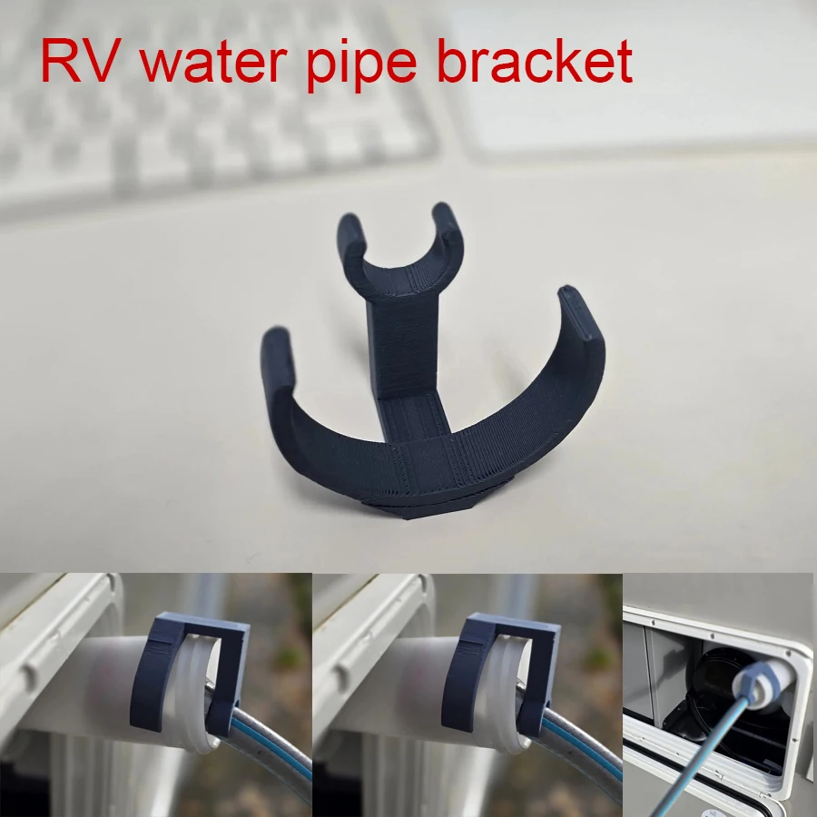 Plastic RV Water Pipe Brackets Suitable For Chausson/Challenger RV Parts & Accessories Stand Caravan Water Pipe Brackets Holder