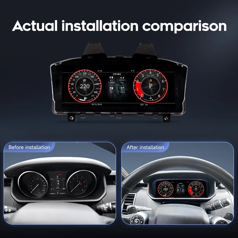 12.3 Inch LCD Dashboard Digital Cluster for  Discovery 5