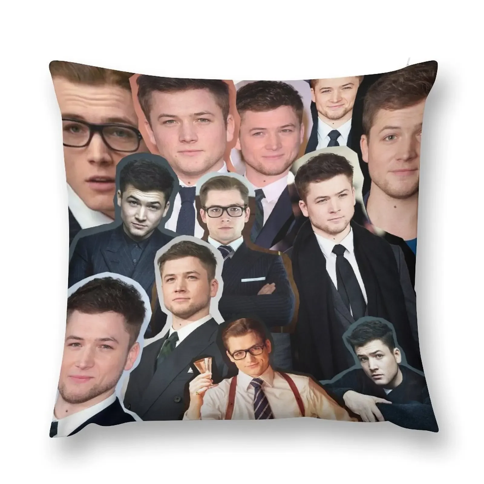 

Taron Egerton Throw Pillow Cushions Home Decor Covers For Sofas Cushions Luxury Pillow Cover pillow