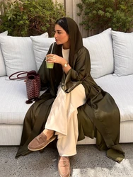 Muslim Open Abaya Women Modest Dresses Arab Cardigan Long Robe Morocco Dubai Abayas Kaftan Islam Eid Ramadan Jalabiya Vestidos