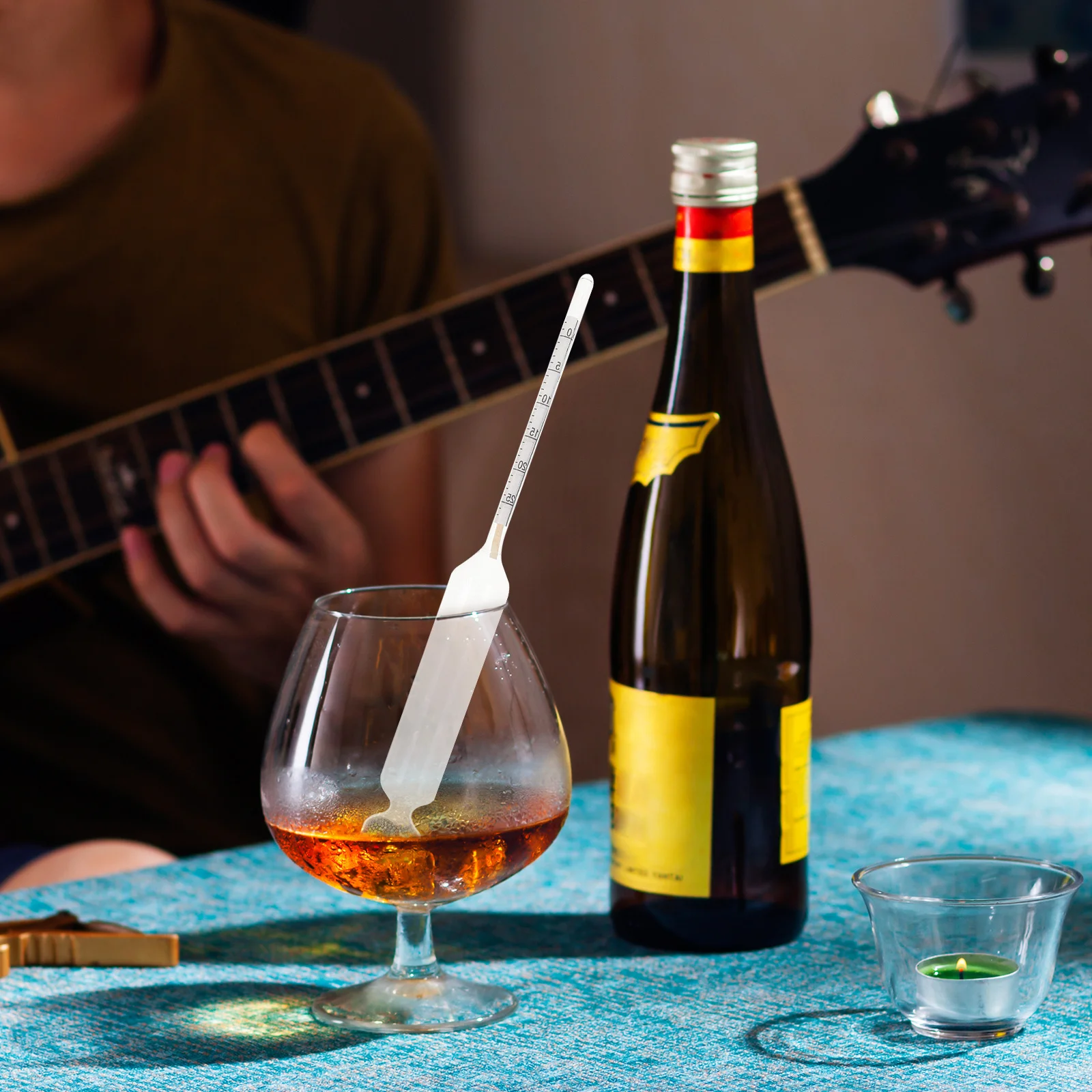 

Milk Density Lactometer Hydrometer Glass Accurate Milk Tester Meter for Kitchen Home Use Lactate Measuring Tool