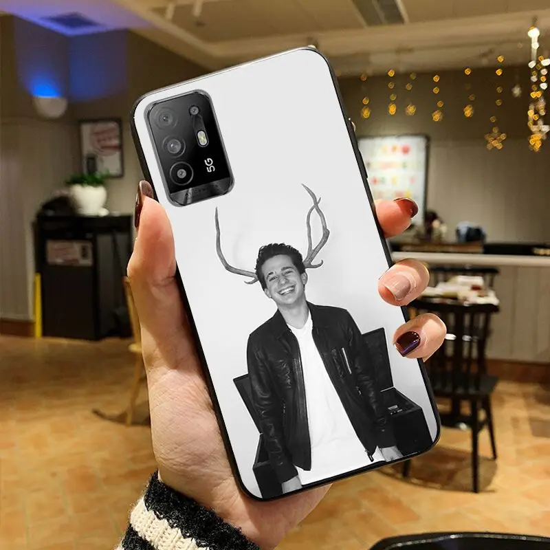 Charlie Puth American pop singer Phone cover For OPPO A74 A78 A98 A94 A54 A72 5G A57 A96 A53 A9 A73 2020 A53S 4G Cases coque