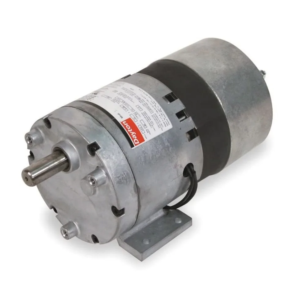 6 AC Gear Motor, 60 RPM, Open, 115V