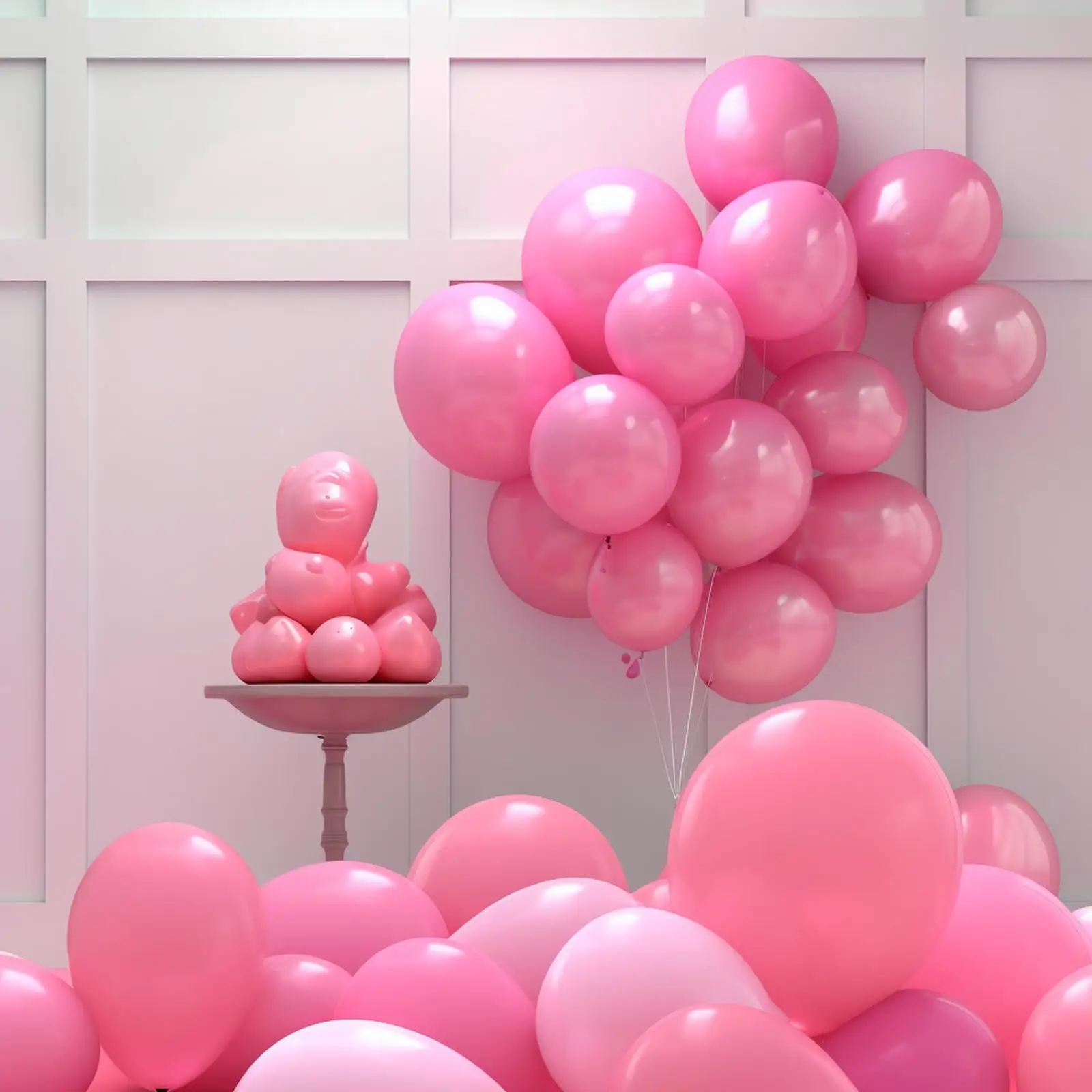 

Набор из 110 шт., 18-дюймовый ярко-розовый латексный шар, воздушные шары для вечеринки, латексные воздушные шары для вечеринки, воздушные шары для дня рождения, дня рождения