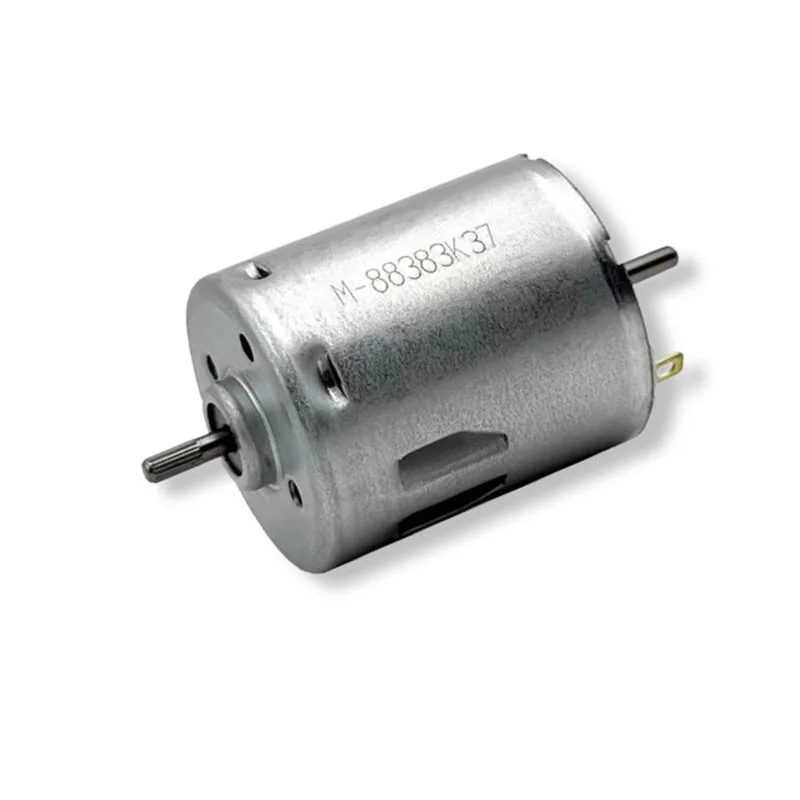 

RS-365-14165 Small Dual Shaft Motor 12V-24V 14.4V 18V 9850RPM 28mm Carbon Brush Micro Motor for DIY Hobby Toy Model