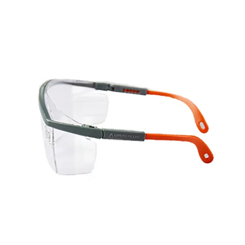 Safety Glasses Personal Protective Equipment, PPE, Eyewear Protection, Clear High Impact, Vented Sides, for Construction, Labora