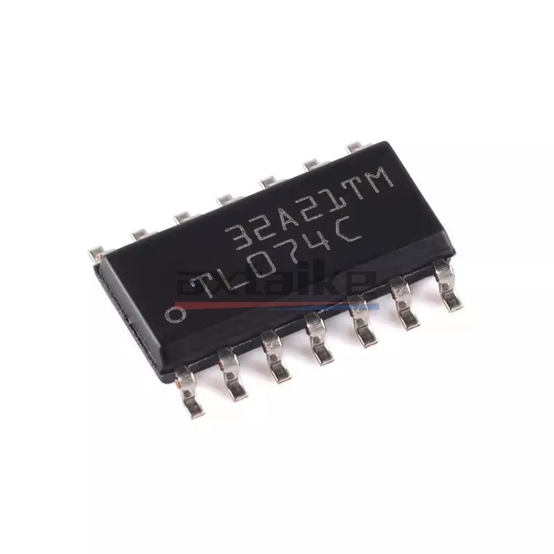 10PCS TL074 SOP-14 DIP-14 TL074CN TL074CDR TL074IDR TL074C TL074I SMD Low-Noise FET-Input Operational Amplifiers IC