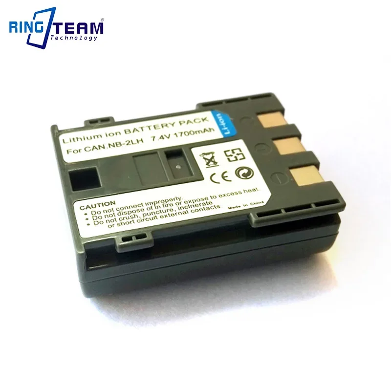 Digital Camera Battery NB-2LH NB-2L BP-2LH for Canon ZR960 ZR950 ZR930 S30 S40 S50 G7 G9 XT XTi Optura 30 40 50 FVM100 HF R106