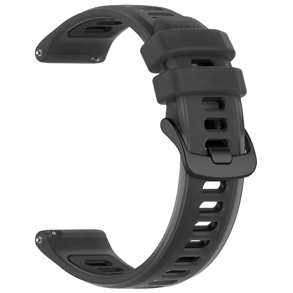 20mm 22mm Jelly Color Silicone Strap for CMF Watch 3-2-1 Pro Two-Tone Sports Watchband for Garmin Forerunner 170 70 970 570 Belt