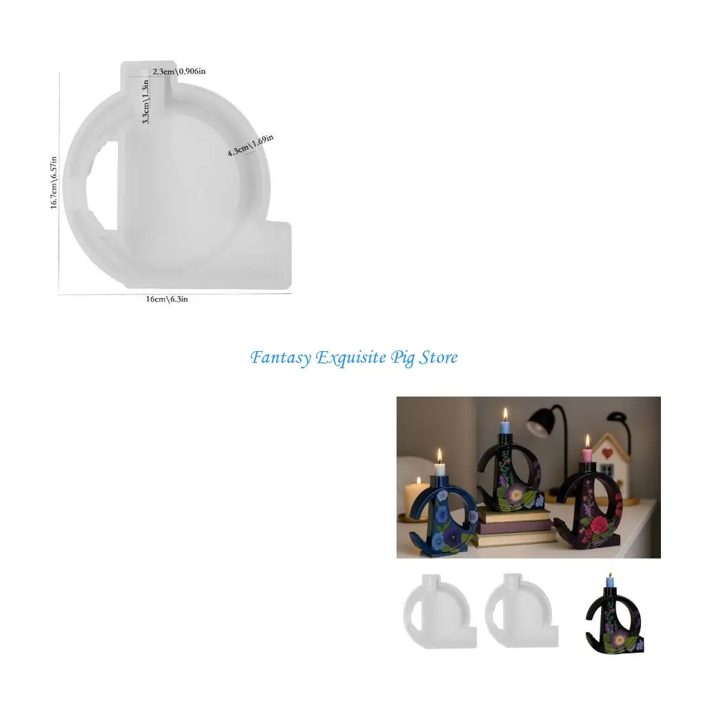 

Силиконовая ваза, форма для свечей, инструмент для изготовления ювелирных изделий, аксессуары для рукоделия, подходит для дома и