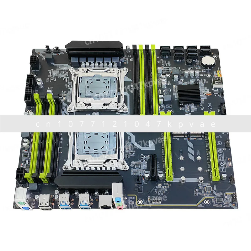 New X99 main board Dual 2011-3 Desktop PC main board DDR4 Dual NV M.2 Compatible with 2680 V3V4