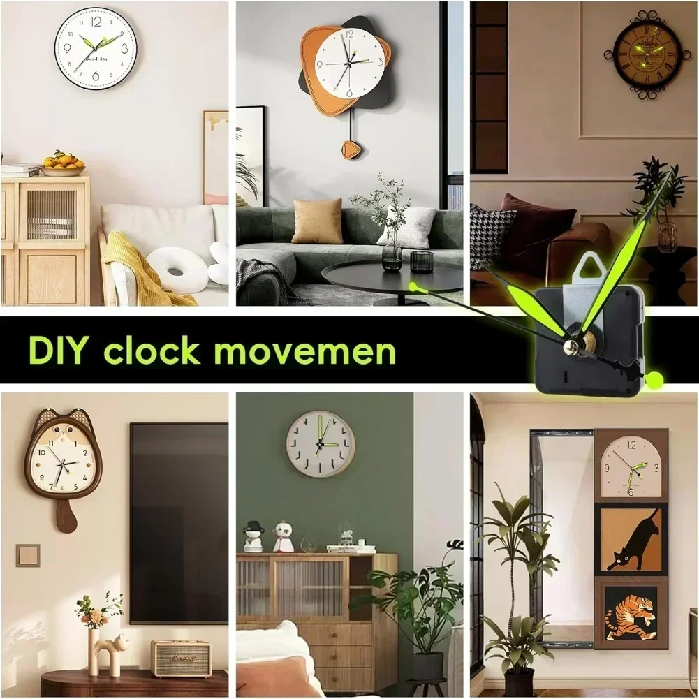 Battery Operated Clock Clock Mechanism Kit As Shown Complete Clock Repair Kit Battery Operated Clock Complete Replacement System