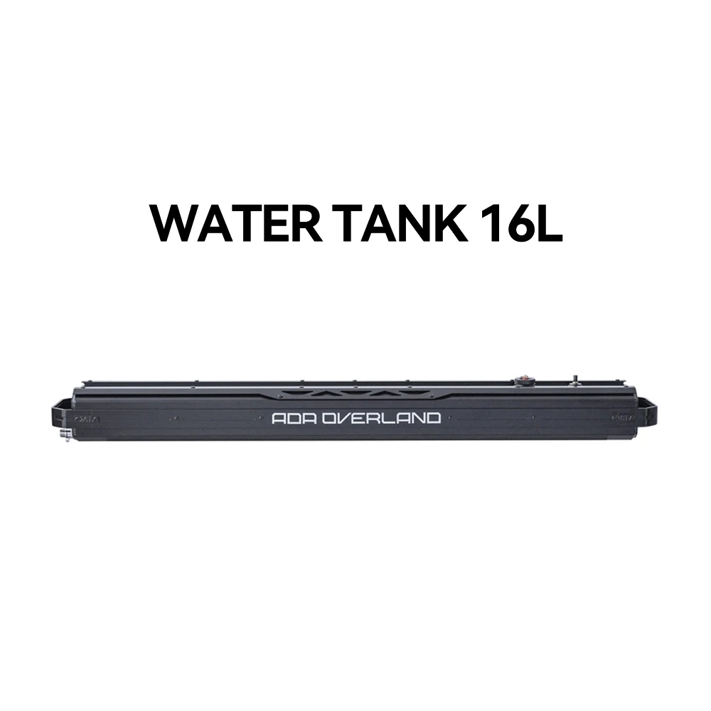 

ADA OVERLAND Aluminum 16L Car Roof Water Tank Offroad Pressurized Camping Water Tank For Camping Shower Water Storage