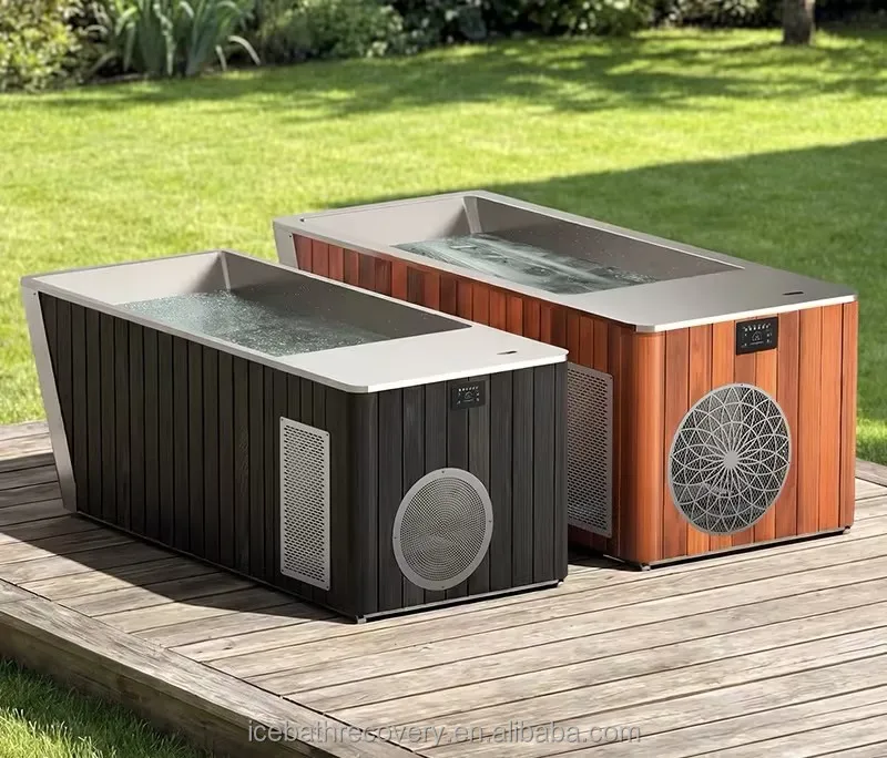 Ice Making All-in-One Cold Plunge Ice Bathtub WIFI APP Control 0°C Fast Ice Cooling Cold Water Therapy Machine