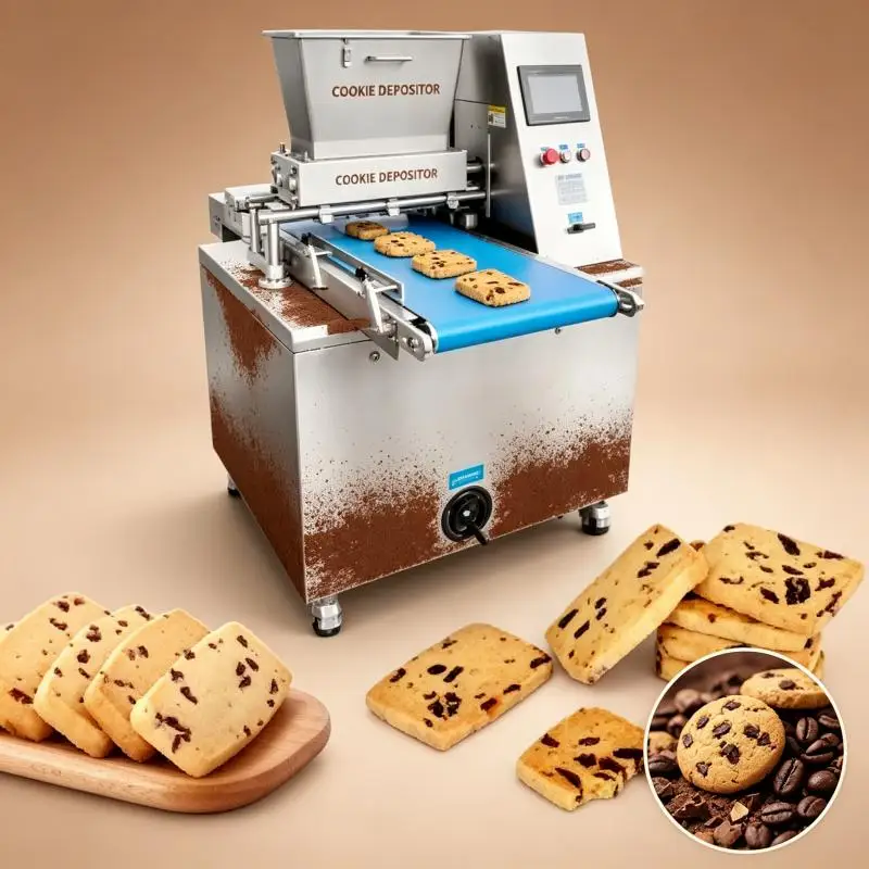 Automatic Cookie Making Equipment Commercial Dough Forming Machine Bakery Biscuit Processing Production System