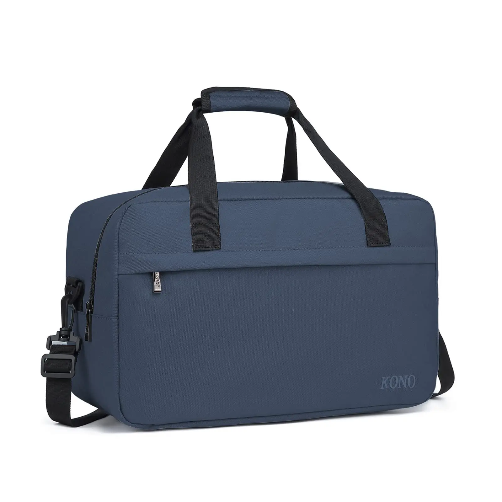 Kono Under Seat Carry-on Flight Bag: Holdall Cabin Luggage with Shoulder Strap