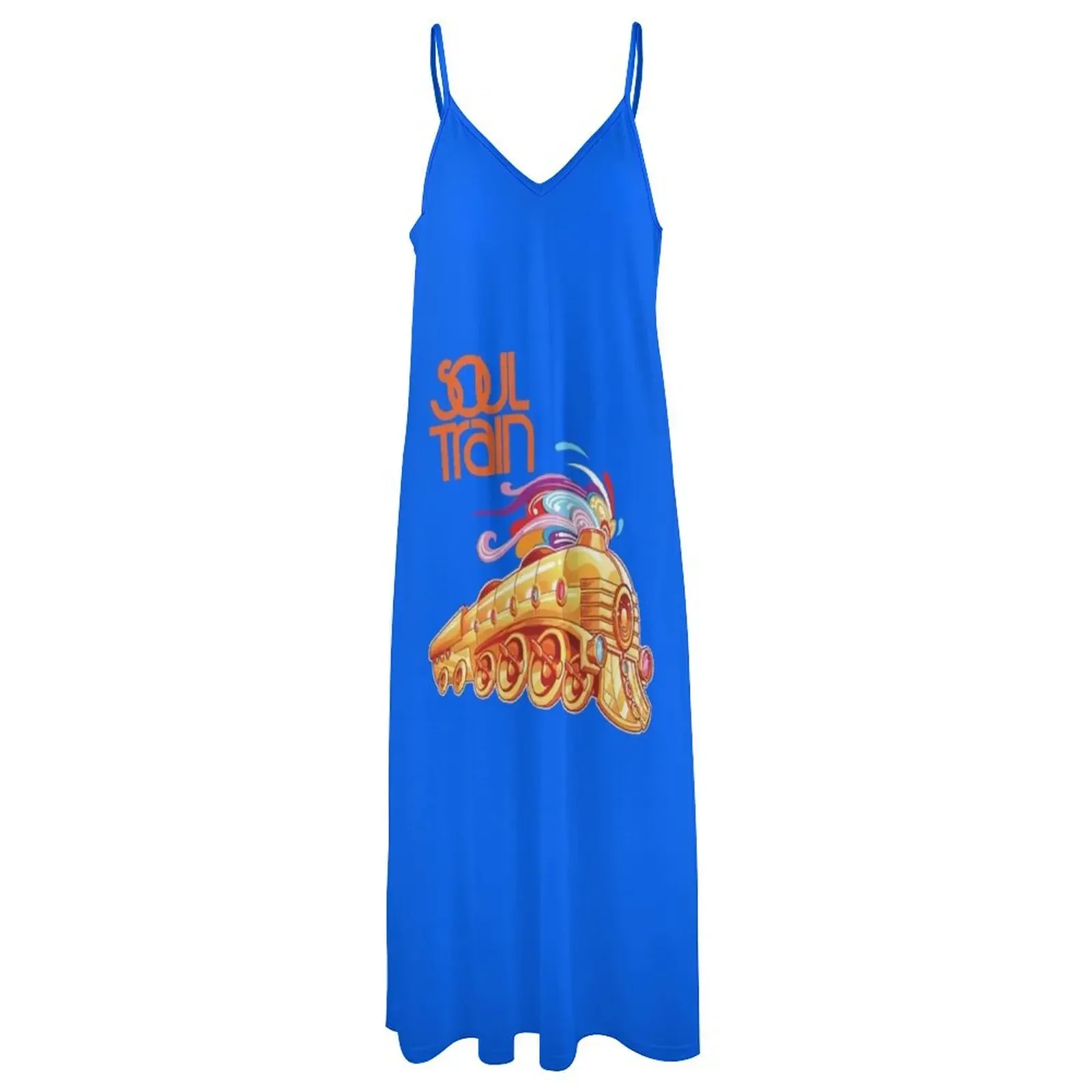 Soul Train Logo T-Shirt essentiel robe sans manches tenue de festival femmes robe de bal