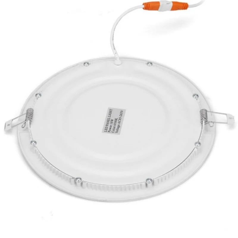 Pop Ultra Thin Led Panel Light Round/Square 3W 4W 6W 9W 12W 15W 25W LED Ceiling Recessed Down Light AC85-265V + Driver LED Downl