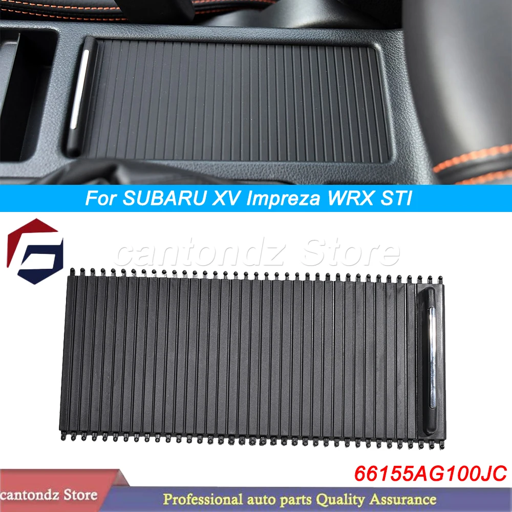 New Car Center Console Slide Roller Cup Holder Blind Cover for SUBARU XV Impreza WRX STI 66155AG100JC