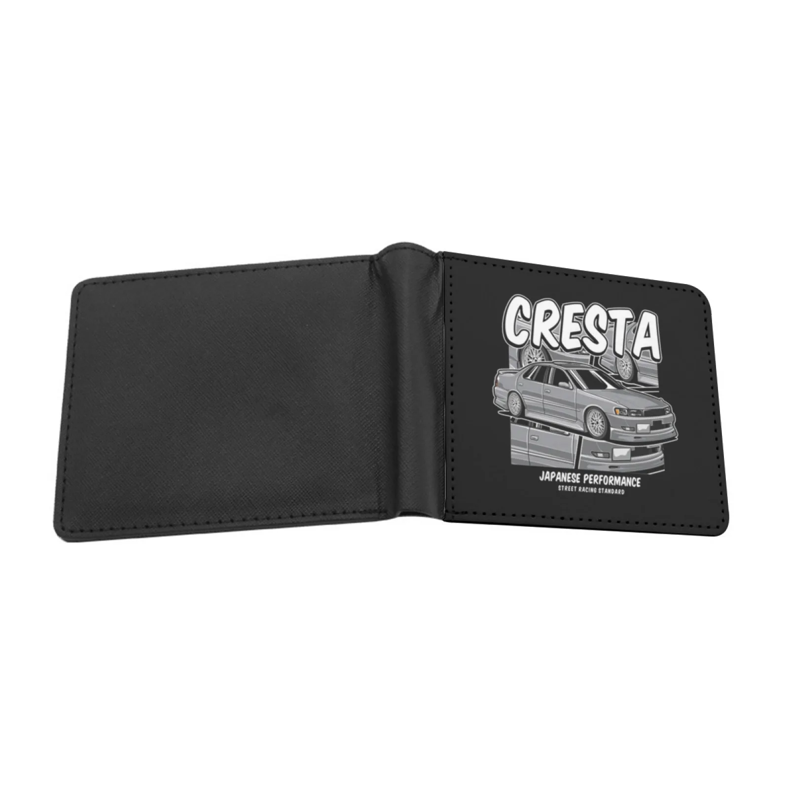 Cresta Men's Wallet Pu Leather Wallet Multifunction Credit Card Purse Cresta Chaser Tourerv Mark 2 Ii Jzx Jzx100 90 Jzx90 X100