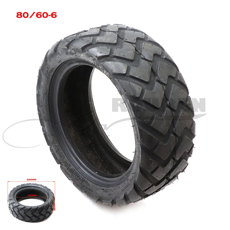 

80/60-6 Vacuum Tubeless tire /Tyre For E-Scooter Motor Electric Scooter Go Kart ATV Quad Speedway Dirt Pit Bike Motorcycle Parts