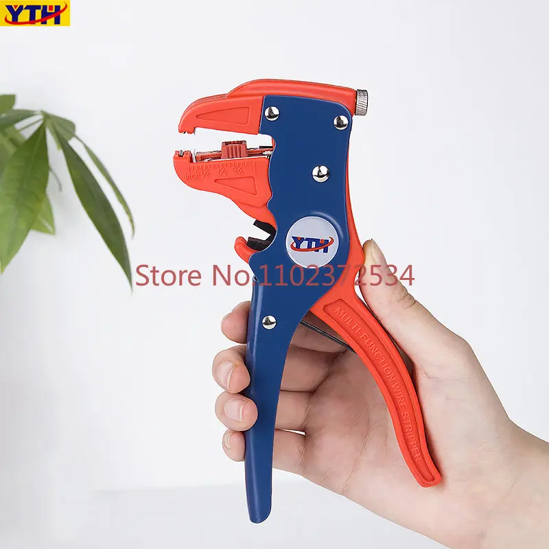 

KUAIQU Plier YTH-78-318 Crimp Pliers Mini Multifunctional Trumpet Automatic Wire Stripper Duckbill Bend Nose Bolt Clipper Wire