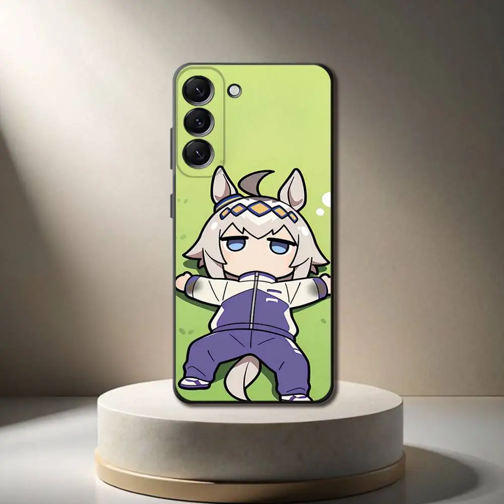 U-Uma Derby Oguri Cap Phone Case For Samsung Galaxy A 73,72,51,53,52,71,22,5G,Note,J7,8,9 Soft Black Cover