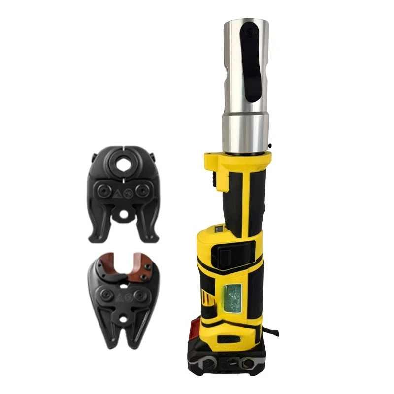 Lithium battery portable pipe pliers one machine multi-energy wire pressing and wire cutting two-in-one multi-functional tool