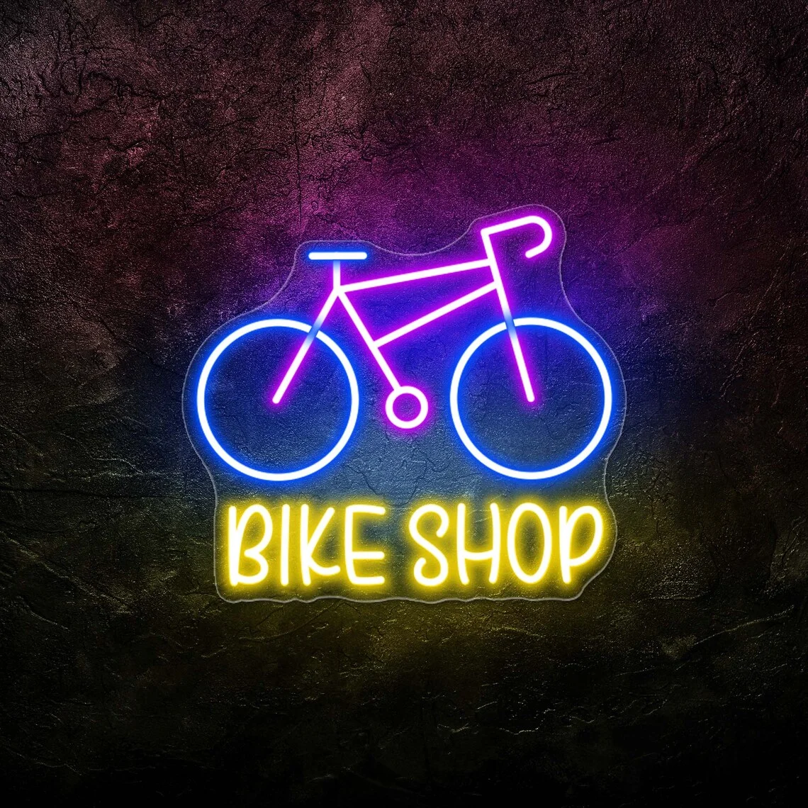 Custom Bike Sign Bicycle LED Neon Sign Bicycle Wall Decor Cyclist Led Neon Sign Bicycle Lover Gift