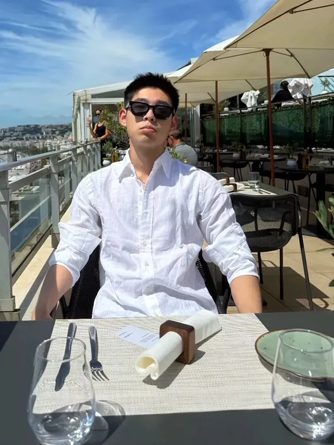 White Linen Men's Shirt Breathable Lightweight Long Sleeve Spring Autumn Casual Style Fashion Urban Loose Fit Sun Protection ...