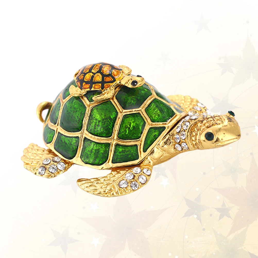 

Cartoon Turtle Metal Decor Funny Home Office Decoration Vibrant Resin Cute Animal Sculpture