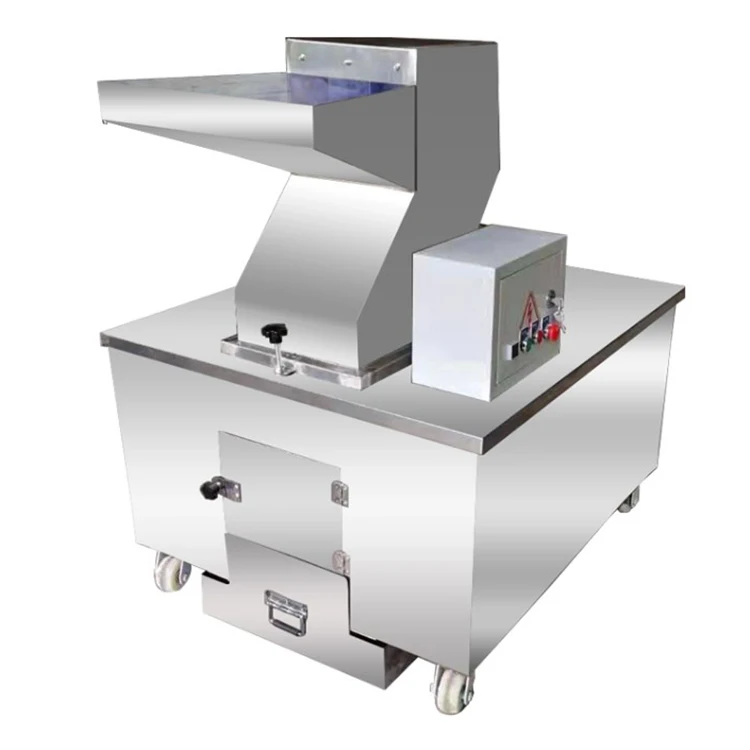 304 Stainless Steel Coarse Crusher Dried Matsutake Dry Shiitake Mushroom Spice Grinding Machine