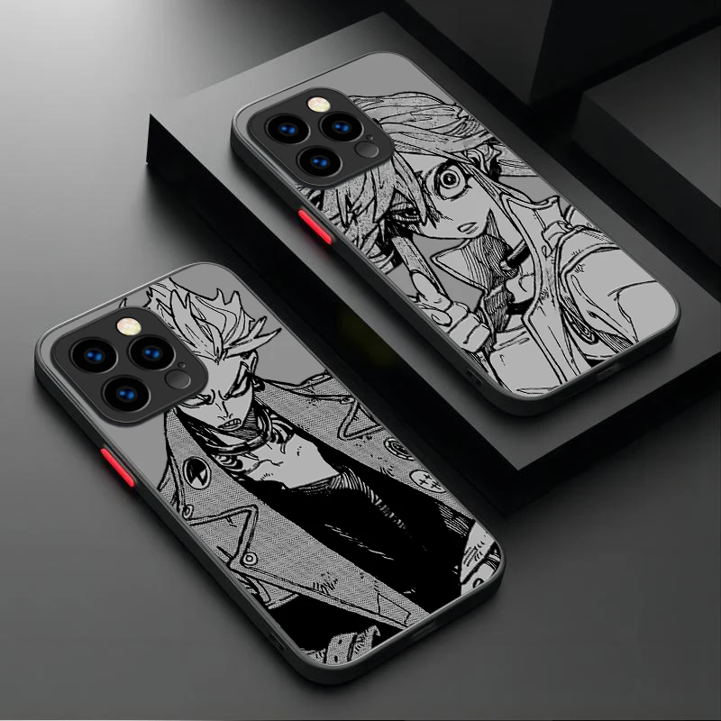 Funda con estampado GACHIAKUTA Rudo Zanka Ryou Engine Amo para iPhone 17 Air 15 16E 16 Plus 14 13 12 11 Pro Max XR X XS Max SE 2020