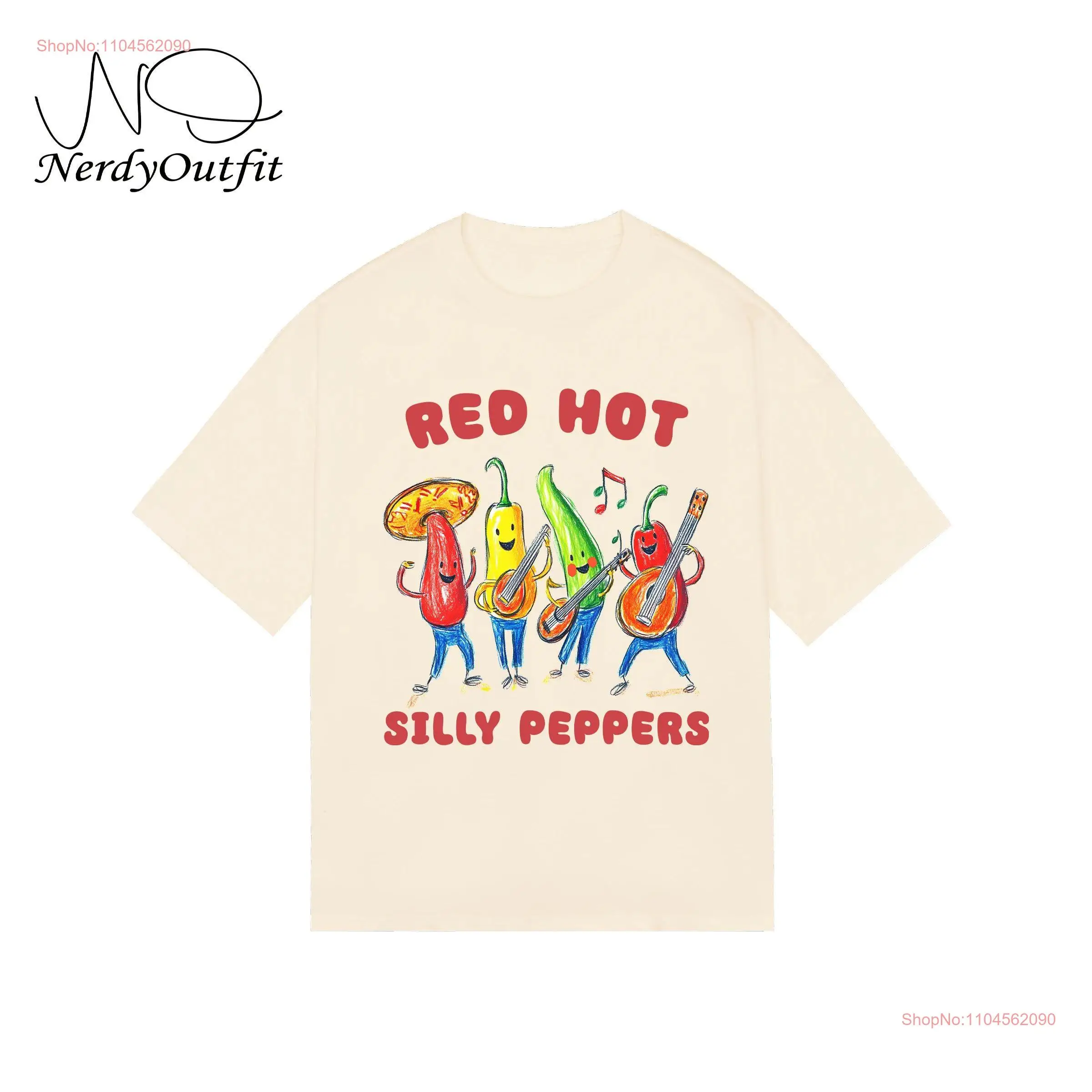 

Red Hot Silly Peppers винтажная рубашка унисекс с забавными мемми, подарочные рубашки с длинными или короткими рукавами