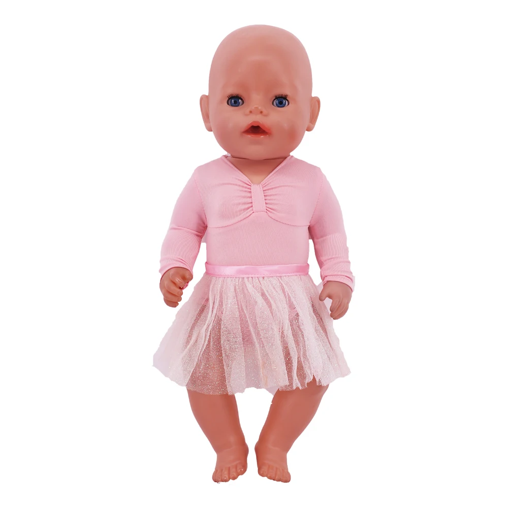 American Butter Baby Reborn Dolls fur s Accessrespiration, Jupe en fil de mode, Tenues de bébé fille OG, Vêtements décontractés, 18 po, 43cm