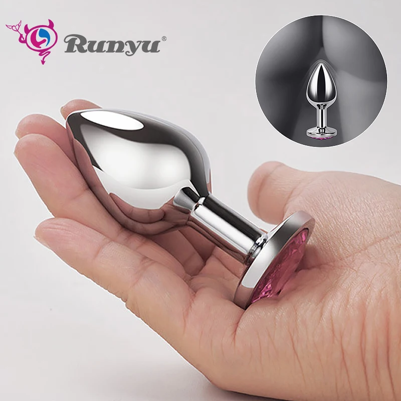 Steel Annal Plug Men Women Adult Trainer Sex Toys Stainless Metal Butt Couple Intimate Masturbator Dildo Ass Tool for Relaxation