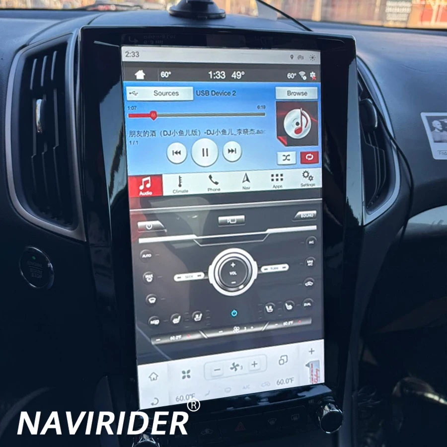 

Car Radio 13.6 inch GPS Navigation Auto Stereo Screen Multimedia Video Player 4G 2Din Head Unit Carplay For Ford Edge 2015-2019