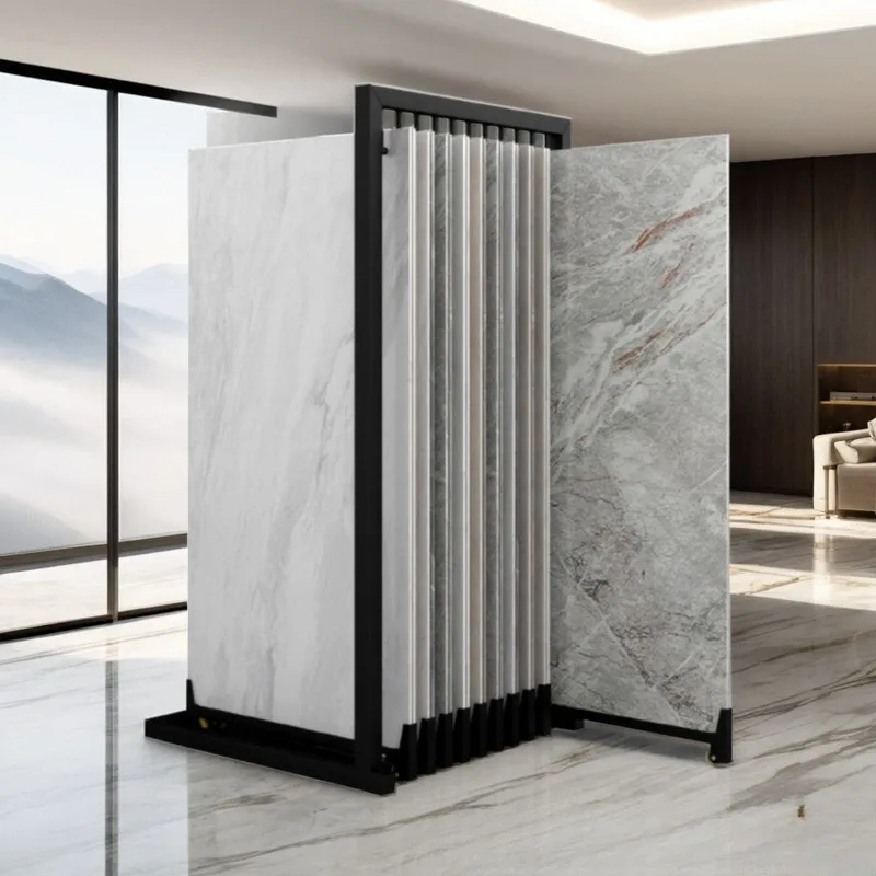 Iyubo Stone Quartz 360 Degree Sliding Stand Modern Style Push and Pull Large Porcelain New Arrival