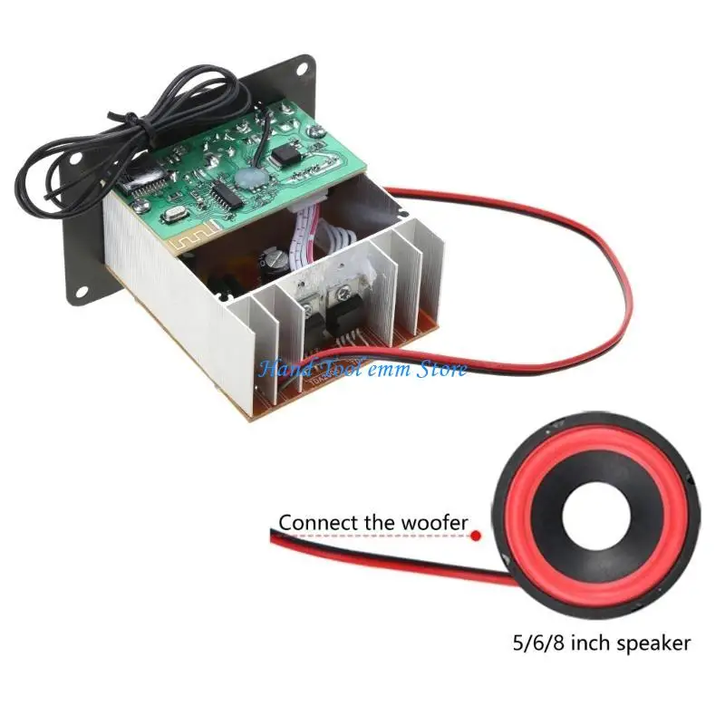 

H37F Power Amplifier Board Amplifier Bluetooth-compatible 12V Volume Adjustable
