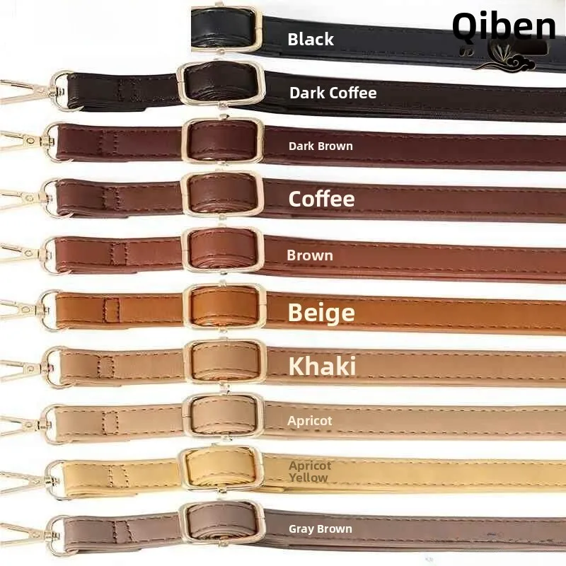 Brown Wide Replacement Shoulder Strap for Women's Backpack Long Crossbody Bag Accessory Double Shoulder Bag Belt Fine Coffee ...