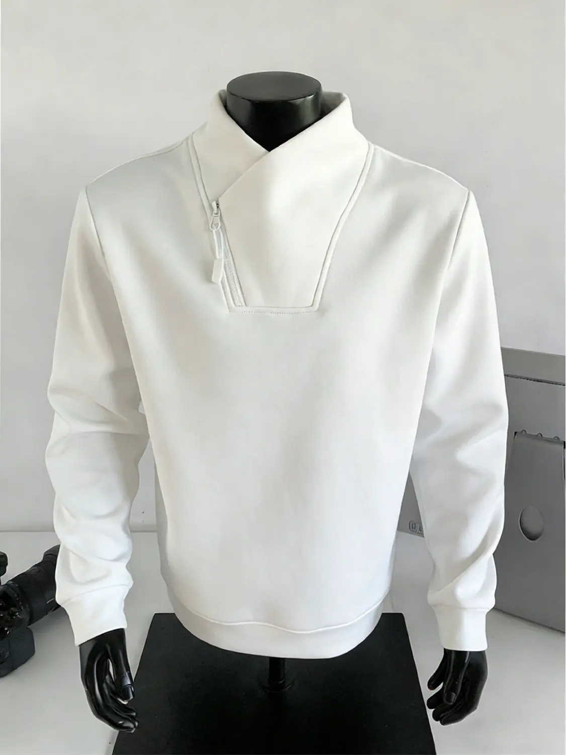 

Мужская толстовка на молнии с длинным рукавом, весенне-осенняя, повседневная, для ношения под одеждой, молодежная, удобная, дышащая, быстросохнущая.