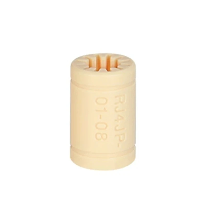 RJMP-01 ทั้งหมดวิศวกรรมพลาสติกแบริ่งเชิงเส้น RJ4JP ภายใน Fiameter 08 10 12 มม.Dropship