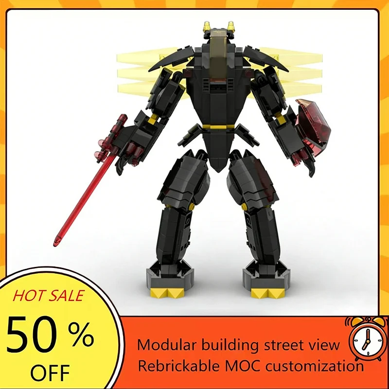 

521PCS Popular Space War Movie Model MOC Building Bricks Battle Mech Modular Technology Gifts Holiday Assemble Children Toy Suit