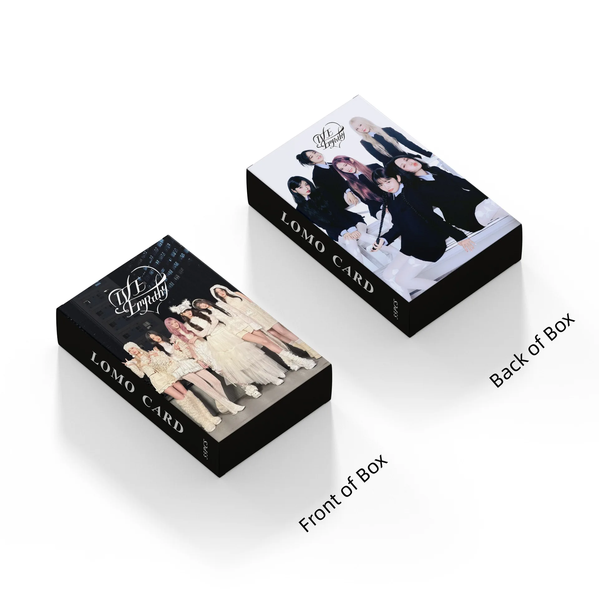 55 قطعة/المجموعة/مجموعة Kpop الجديدة Ablum EMPATHY Lomo بطاقة YUJIN WONGYONG LIZ HD صور طباعة صور بطاقة الصور لمحبي جمع الهدايا