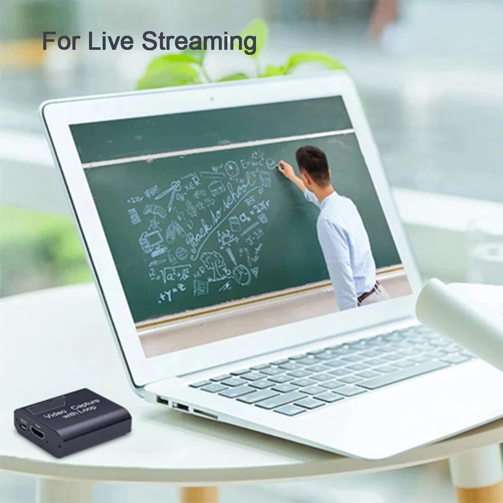HD 1080P 4K HDMI-compatible Video Capture Card To USB 2.0 Video Capture Board Game Record Live Streaming Broadcast TV Local Loop